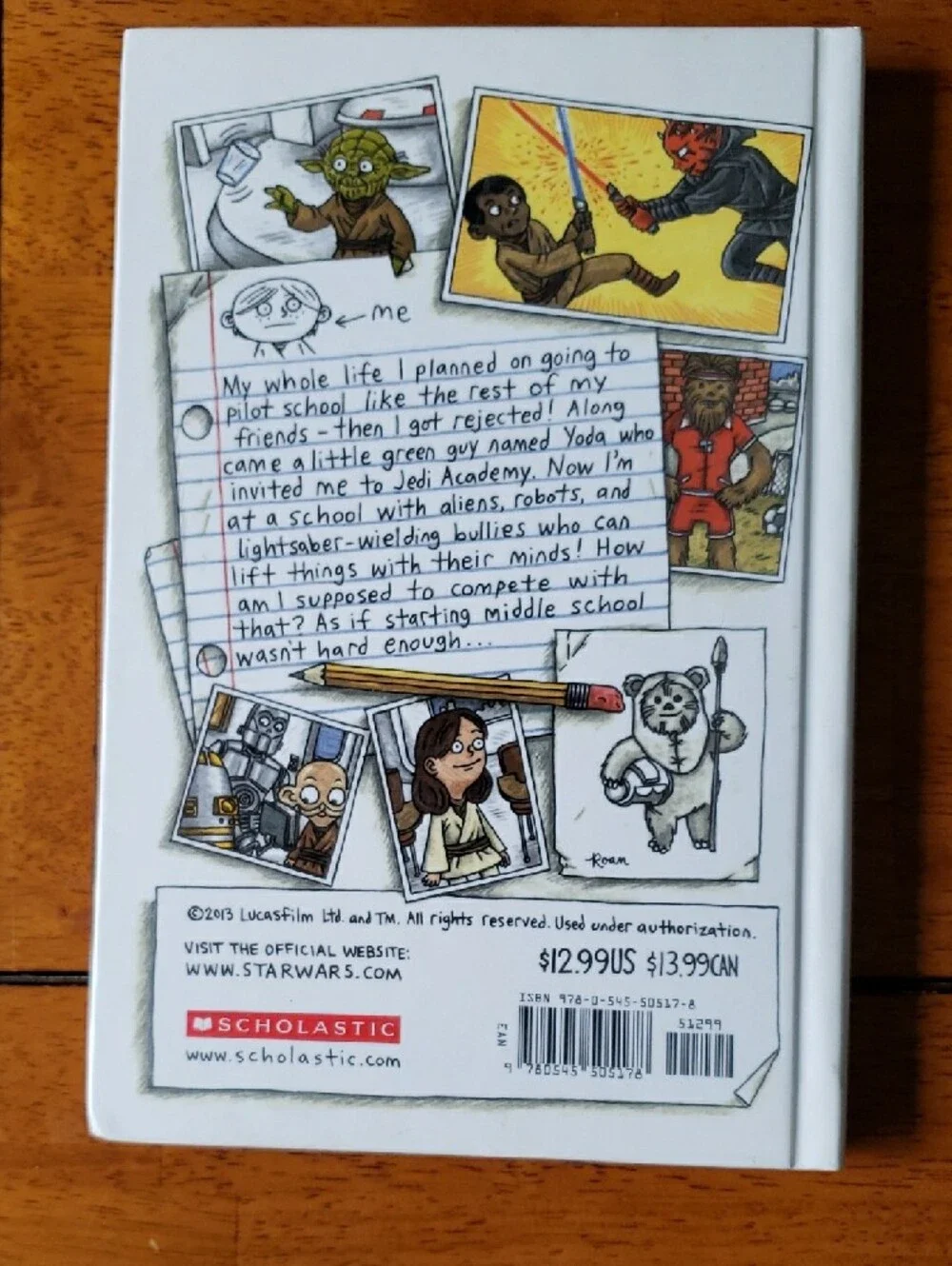 Star Wars Jedi Academy Kids Book by Jeffrey Brown - Scholastic